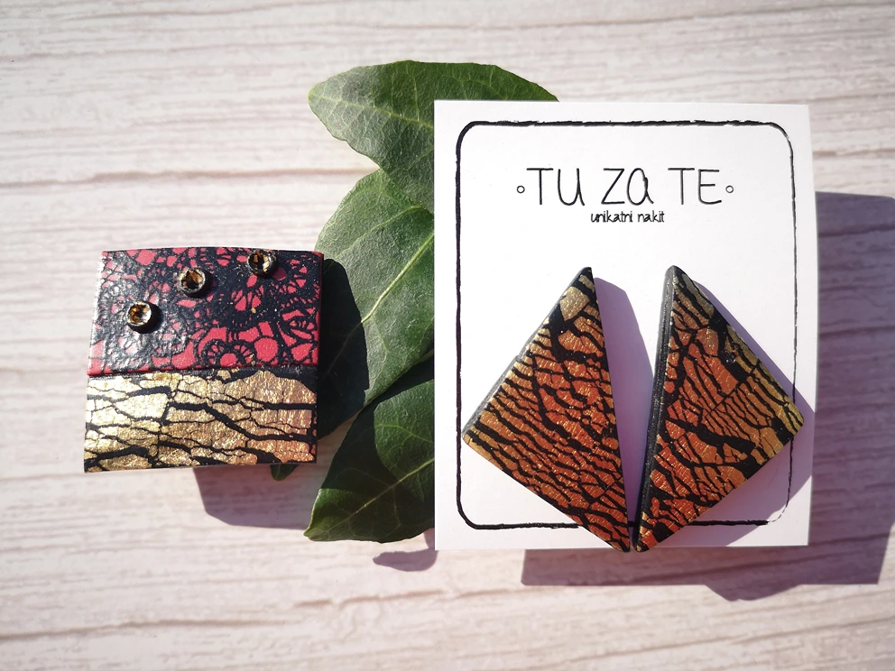 Komplet z broško Verina